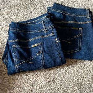 BOGO!!!!!  Two brand new pair of Chicos so slimming 1.5 size short. Identical!